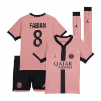 Paris Saint-Germain Fabian Ruiz #8 3rd trikot Kinder 2024-25 Kurzarm (+ Kurze Hosen)